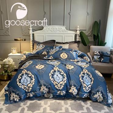 goose craft big goose light luxury brand bedding quilt cover long-staple cotton 4-piece set GJ009